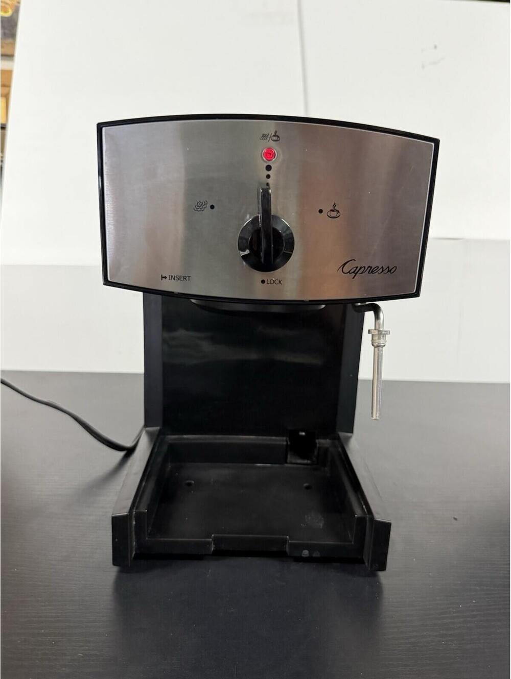 Capresso 117 Espresso Machine PARTS/REPAIR Works Missing Water Tank